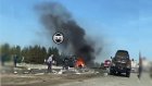 В аварии с участием трех грузовиков под Кузнецком погиб человек