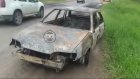 В первую летнюю ночь в Бессоновском районе сгорел автомобиль