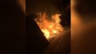 Пензенские подростки позировали на фоне ночного пожара в Терновке
