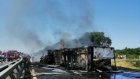 Житель Пензенской области погиб в горящем грузовике