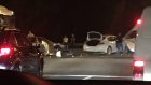 На трассе М5 в Пензе произошла авария с тремя автомобилями