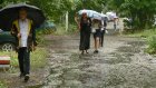 Путь к школе на улице Карпинского затопило канализационной водой