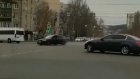 Пензенец поделился кадрами опасной езды у ТЦ «Суворовский»