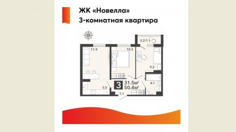 Пензенский ЖК «Новелла»: удобные квартиры для семьи