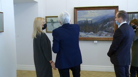 В Пензе в картиной галерее открылась выставка «Поэзия русского пейзажа»