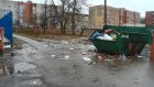 Контейнерная площадка на улице Егорова за три года не стала чище