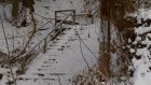 Ступени лестницы на улице Совхоз-Техникум вот-вот обрушатся