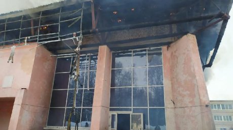 Прокуратура начала проверку по факту пожара в санатории «Нива»