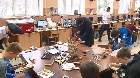 Пензенские школьники приняли участие в олимпиаде по технологии