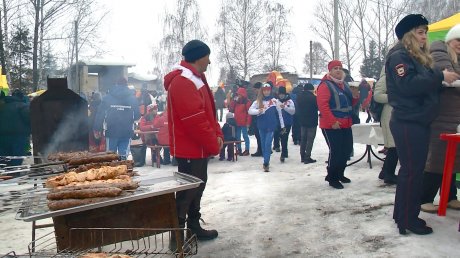 В Городище устроили лыжные гонки на призы губернатора