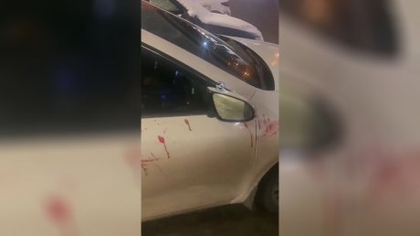 В центре Пензы неизвестные повредили Toyota Camry