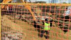 Горводоканал продолжает строить коллектор на проспекте Строителей