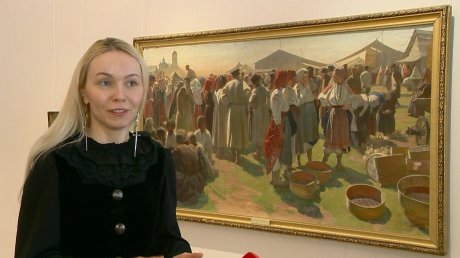 В Пензе открылась выставка работ Николая Петрова