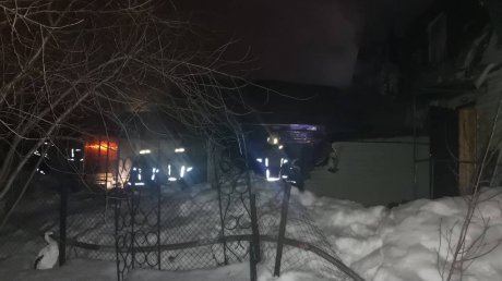 При ночном пожаре в Пензе погиб мужчина