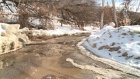 На улице Совхоз-Техникум забились канализационные сети