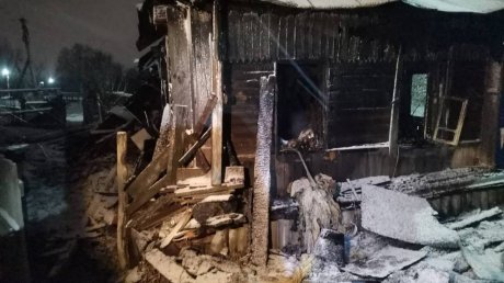 В Пензенской области при пожаре погиб хозяин сельского дома