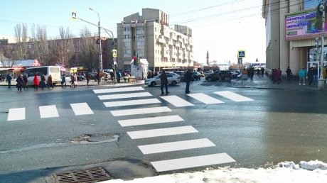 Пензенцы оценили идею изменения пешеходной разметки в центре