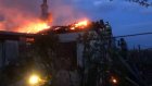 Вечерний пожар в Пензе тушили 25 спасателей