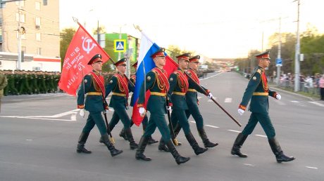 В Пензе состоялась генеральная репетиция парада Победы