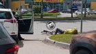 Соцсети: на проспекте Строителей таксист сбил велосипедиста