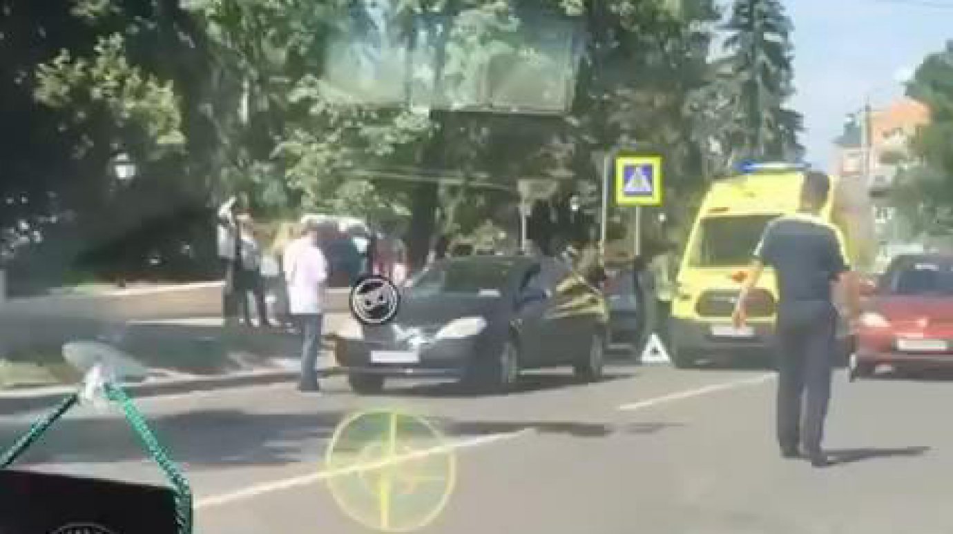 На ул. Володарского в Пензе водитель иномарки сбил девочку