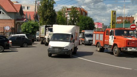 Пензенцев удивила новая разметка на дороге на улице Ставского