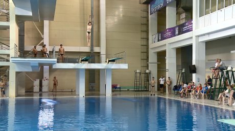 В Пензе открылась спартакиада по прыжкам в воду среди учащихся