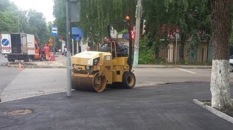 В Пензе оценили ремонт дороги на улице Лермонтова