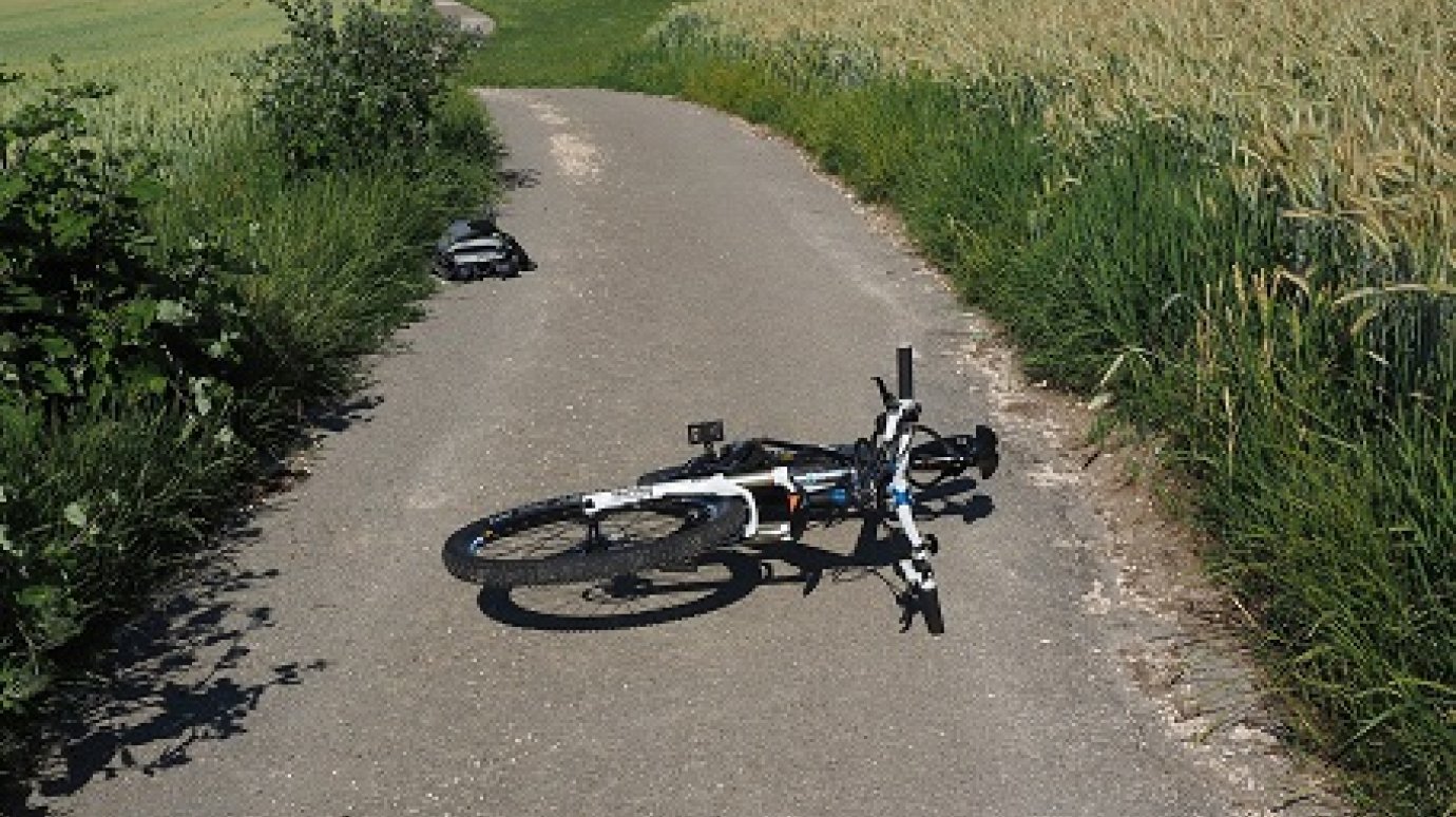 На дороге Кузнецк - Чибирлей погиб велосипедист