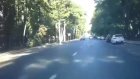 Обнародовано видео с моментом ДТП на улице Лермонтова