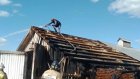 В Городищенском районе 9 человек тушили крышу фермы