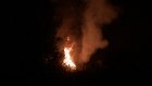 В Пензе горевшую баню тушили 17 пожарных