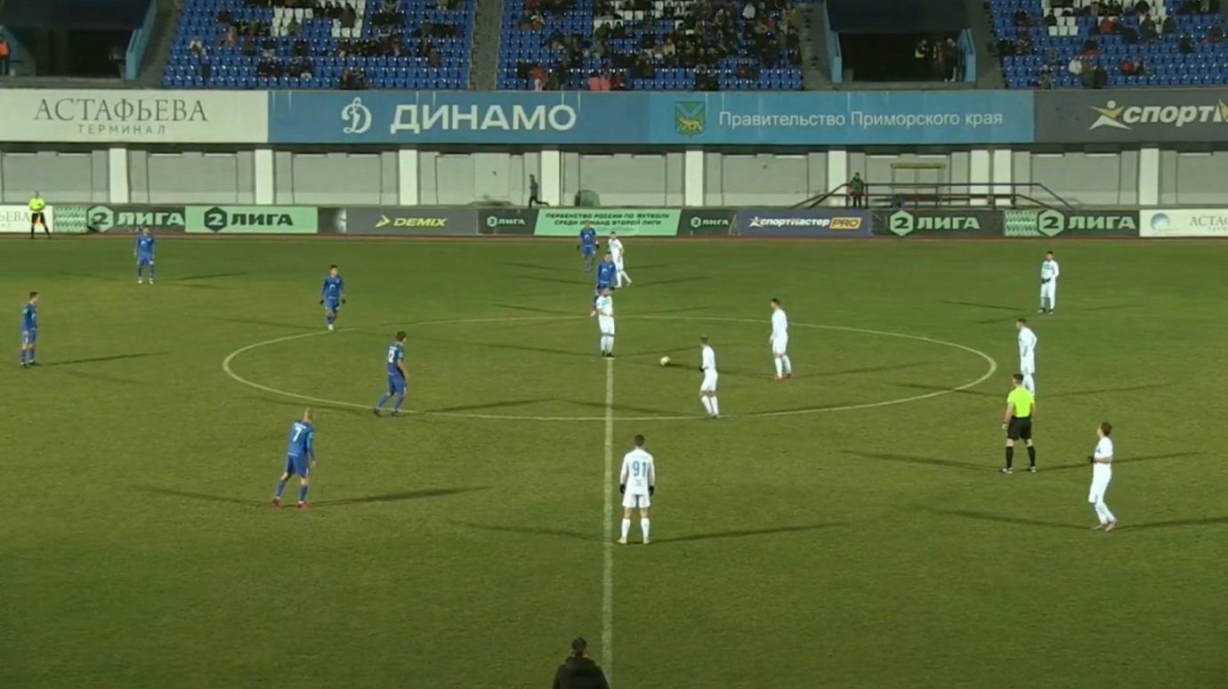 Пензенский «Зенит» сыграл два матча на Дальнем Востоке