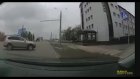 В Пензе водитель выехал на тротуар, чтобы избежать столкновения