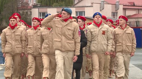 Пензенские юнармейцы готовятся к параду Памяти в Самаре
