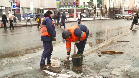 На Московской улице демонтировали «лежачий» светофор