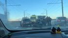 «Лютый замес»: из-за ДТП на Сурском мосту образовалась пробка