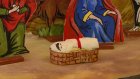 В картинной галерее инсценировали сказание о рождении Христа
