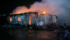 В Каменском районе при пожаре пострадали четыре человека