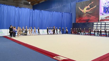 Турнир в «Буртасах» собрал 250 поклонниц эстетической гимнастики
