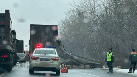 Трассу М-5 в Пензе перекрыли из-за ДТП