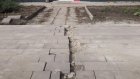 Разрушенный тротуар в Белинском объяснили сезонной усадкой