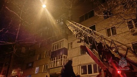 На улице Одесской в Пензе из пожара спасли четырех человек