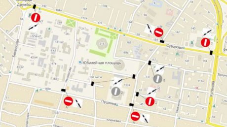 Перечислены улицы Пензы, где с 7 мая изменится схема движения