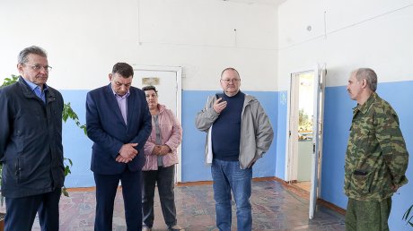 Олег Мельниченко посетил Колышлейский район