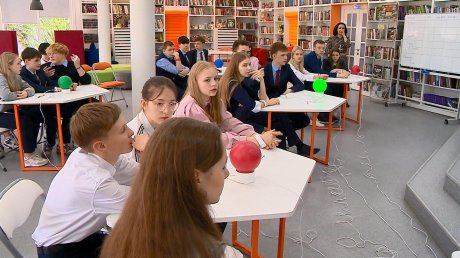 В Пензе школьники объединились в игре на проекте «Время знать»
