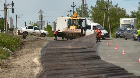 Дорогу на улице Кордон Сурка отремонтируют до 8 августа