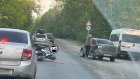 Вроде живые: в Пензе произошло ДТП с участием мотоцикла