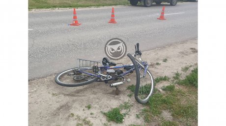 В Вазерках водитель «Нивы» сбил велосипедиста