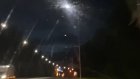 Водитель сравнил освещение на улице Окружной со световым шоу